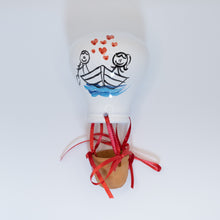 Load image into Gallery viewer, Hot air balloon in love with boat