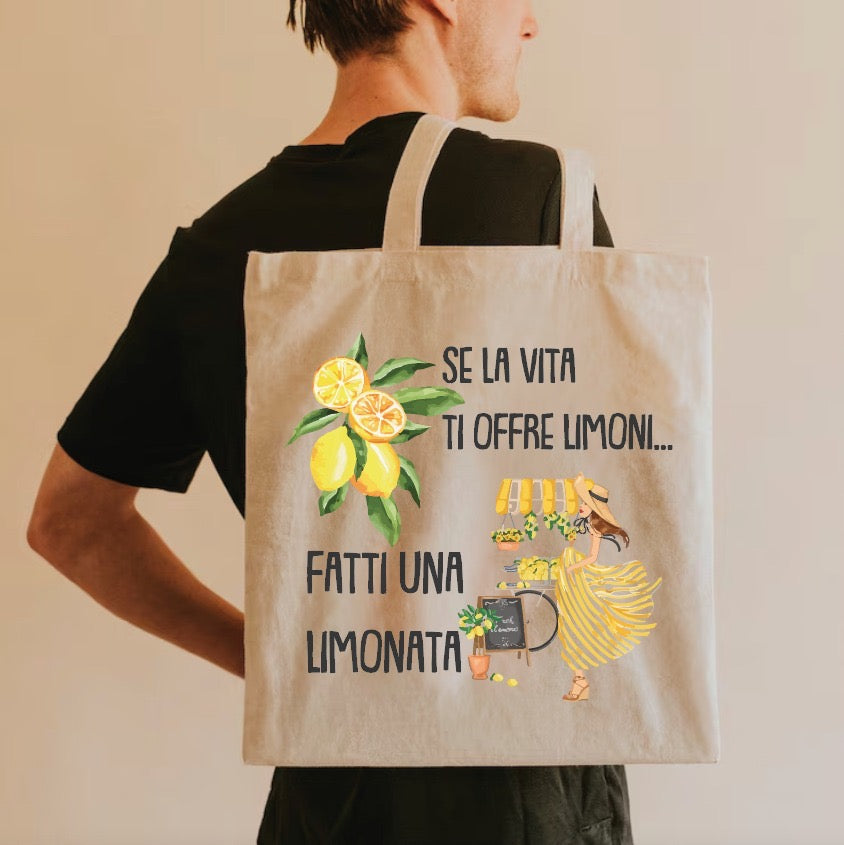Shopper “ se la vita ti offre limoni…”