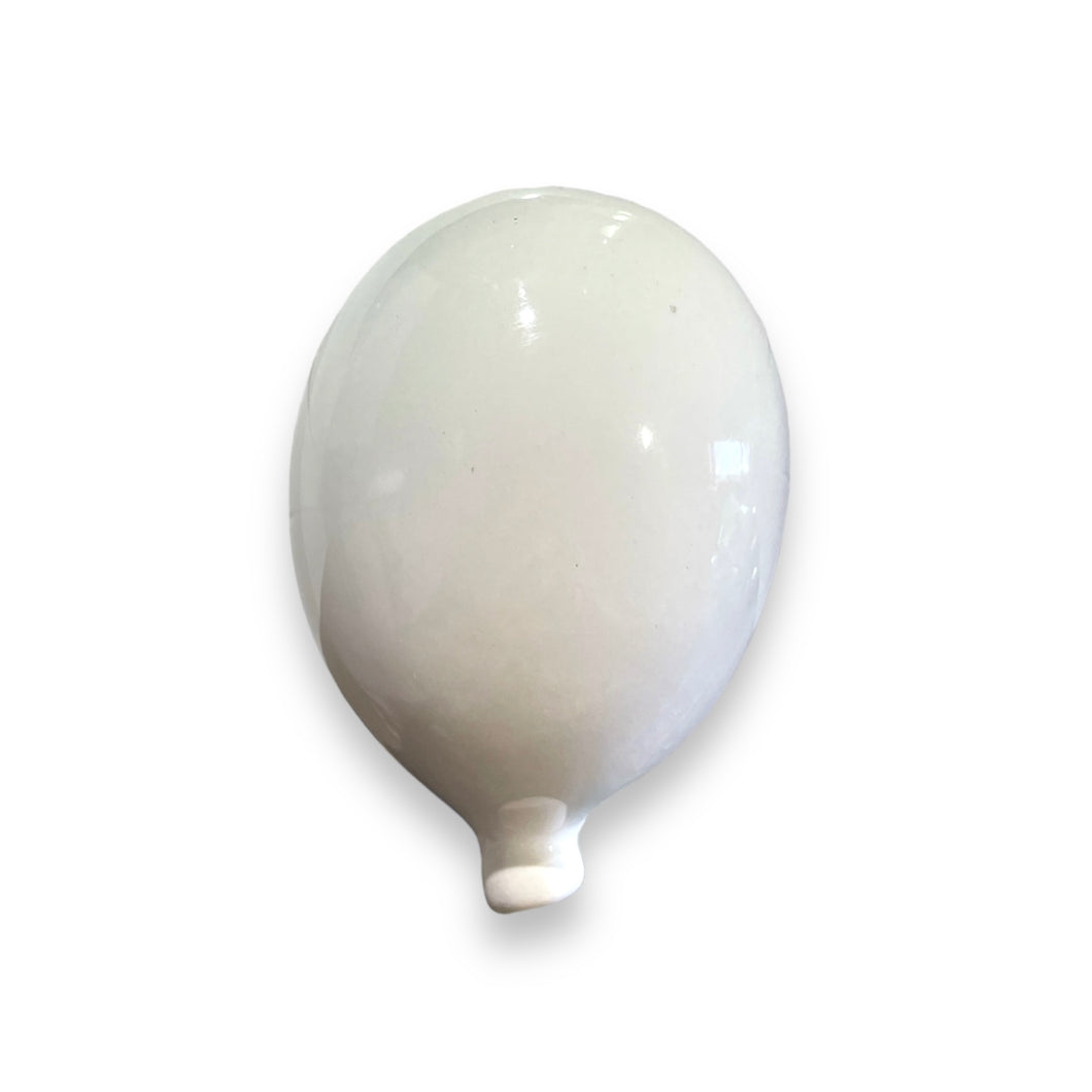 Palloncino ceramica bianco