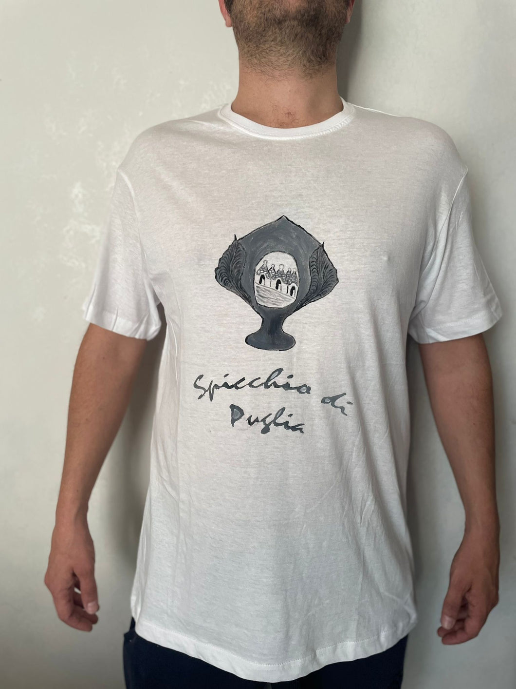 T-shirt Spicchio di Puglia trulli