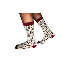 Load image into Gallery viewer, “wine” socks
