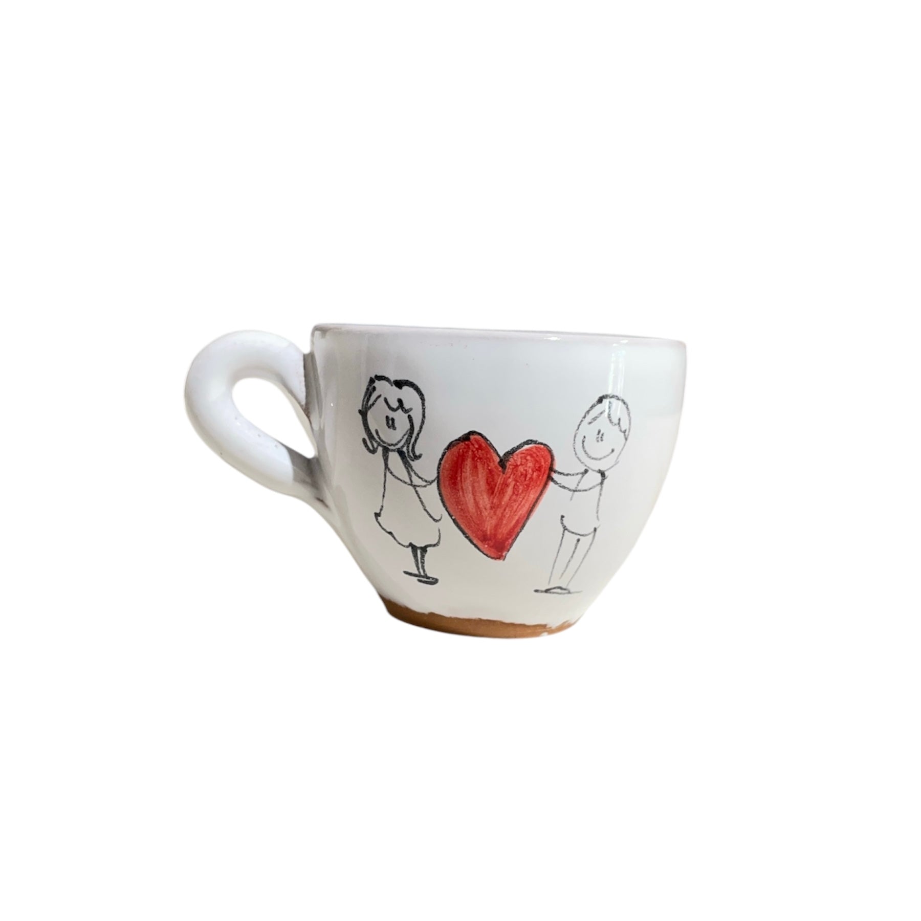San valentino amore love Set 2 Tazzine da caffè espresso in ceramica mug regalo - PagineGialle