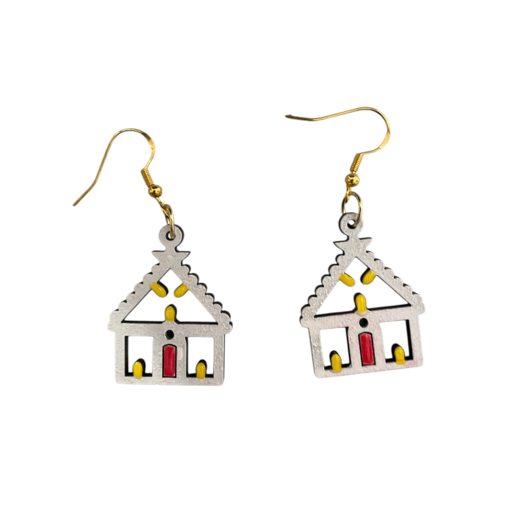 Orecchini luminara a trullo