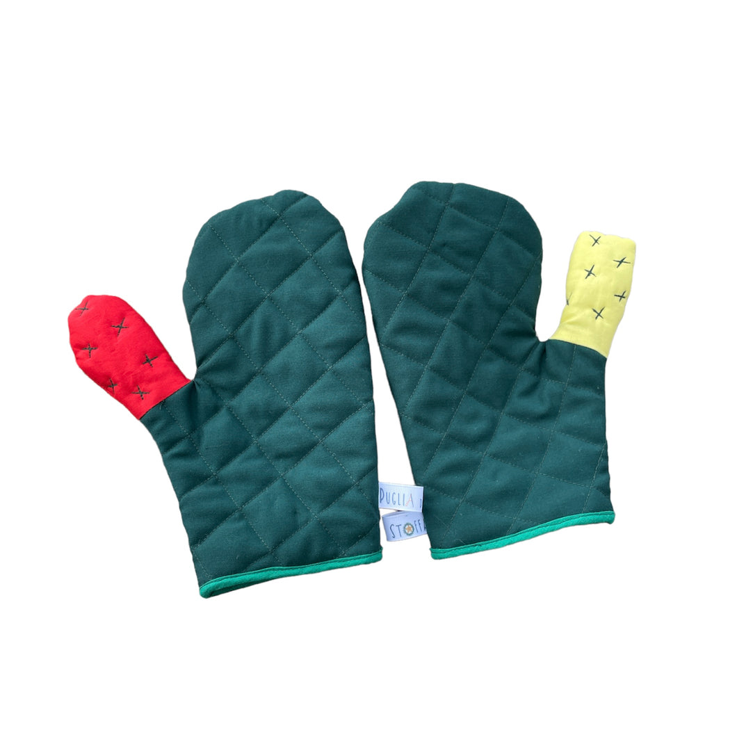 Prickly pear kitchen gloves