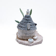 Load image into Gallery viewer, Stone Trullo with succulent plant
